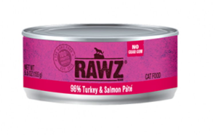 Rawz Rawz - Cat - Turkey & Salmon - 5.5oz