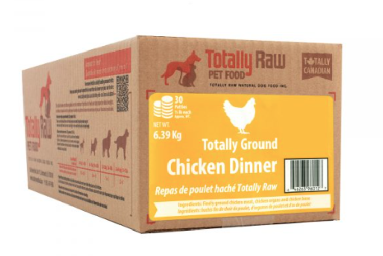 Totally Raw Totally Raw - Chicken Dinner - 15lbs