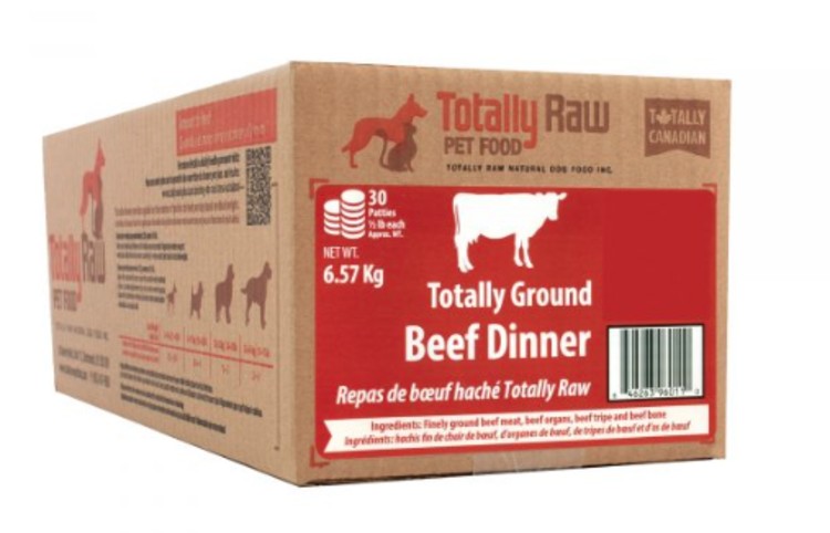 Totally Raw Totally Raw - Beef Dinner - 15lbs