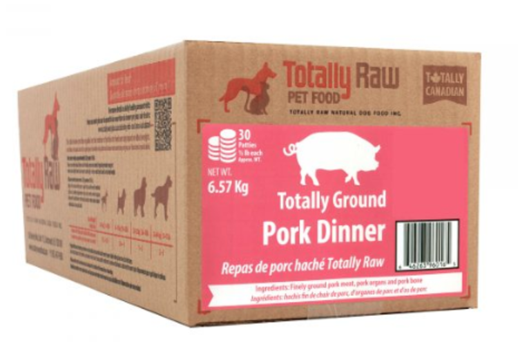 Totally Raw Totally Raw - Pork Dinner - 15lbs