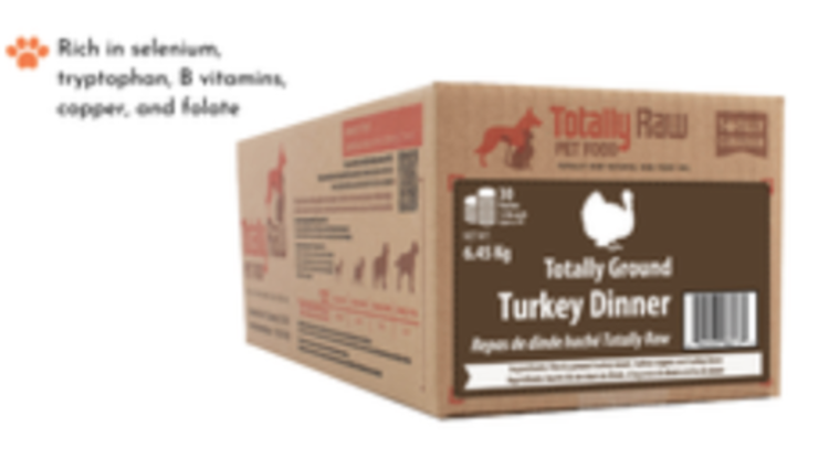 Totally Raw Totally Raw - Turkey Dinner - 15lbs