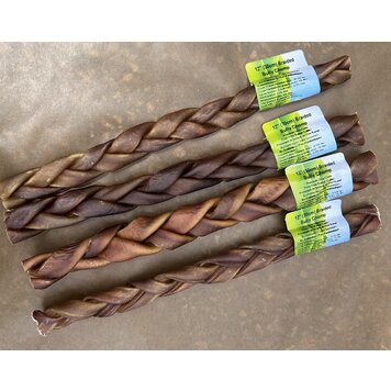 Nature's Own Nature's Own - Braided Bully Chomp - 12"