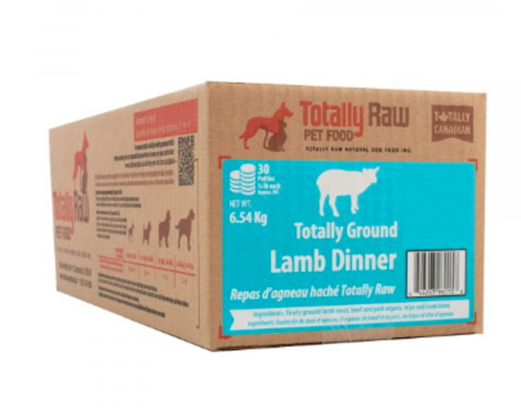 Totally Raw Totally Raw - Lamb Dinner - 15lbs