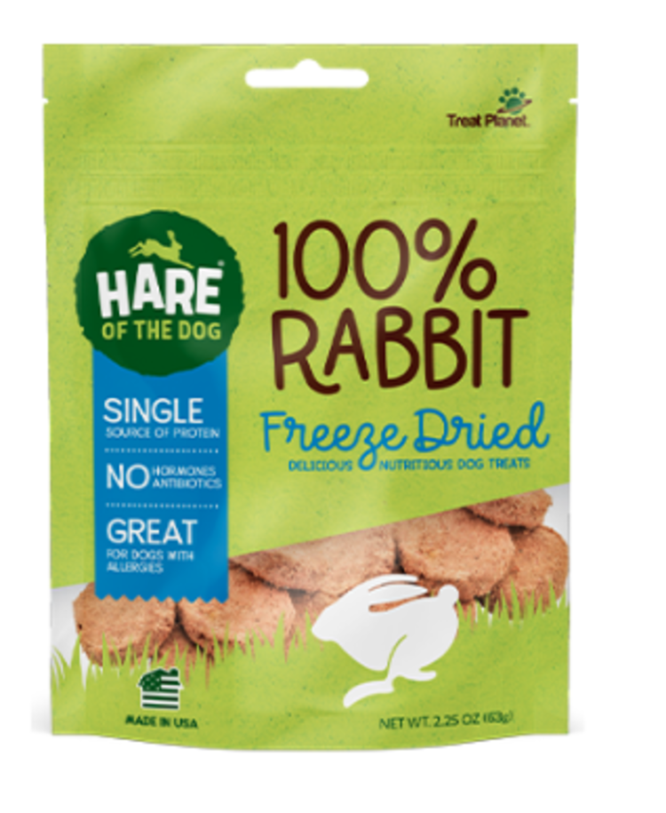Hare of the Dog Hare of the Dog - Freeze Dried - Rabbit - 2.25oz