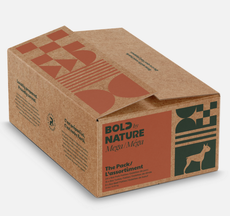 Bold by Nature Bold by Nature - Mega - Non-Chicken Variety - 24lbs