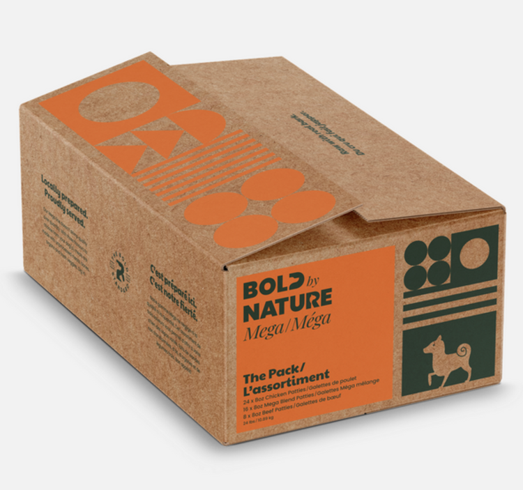 Bold by Nature Bold by Nature - Mega - Chicken/Beef Variety - 24lbs
