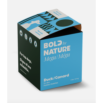 Bold by Nature Bold by Nature - Mega - Patties - Duck - 4lbs