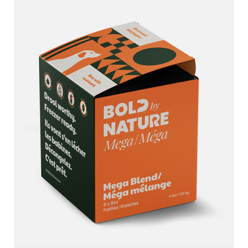 Bold by Nature Bold by Nature - Mega - Patties - Blend - 4lbs