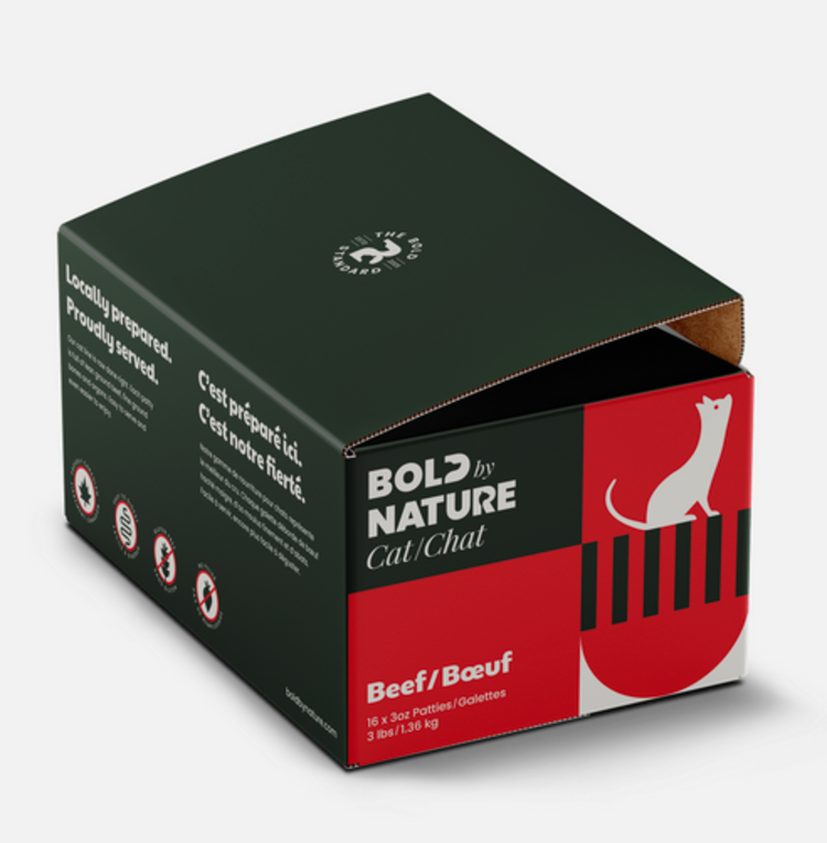 Bold by Nature Bold by Nature - CAT - Beef - 3lbs