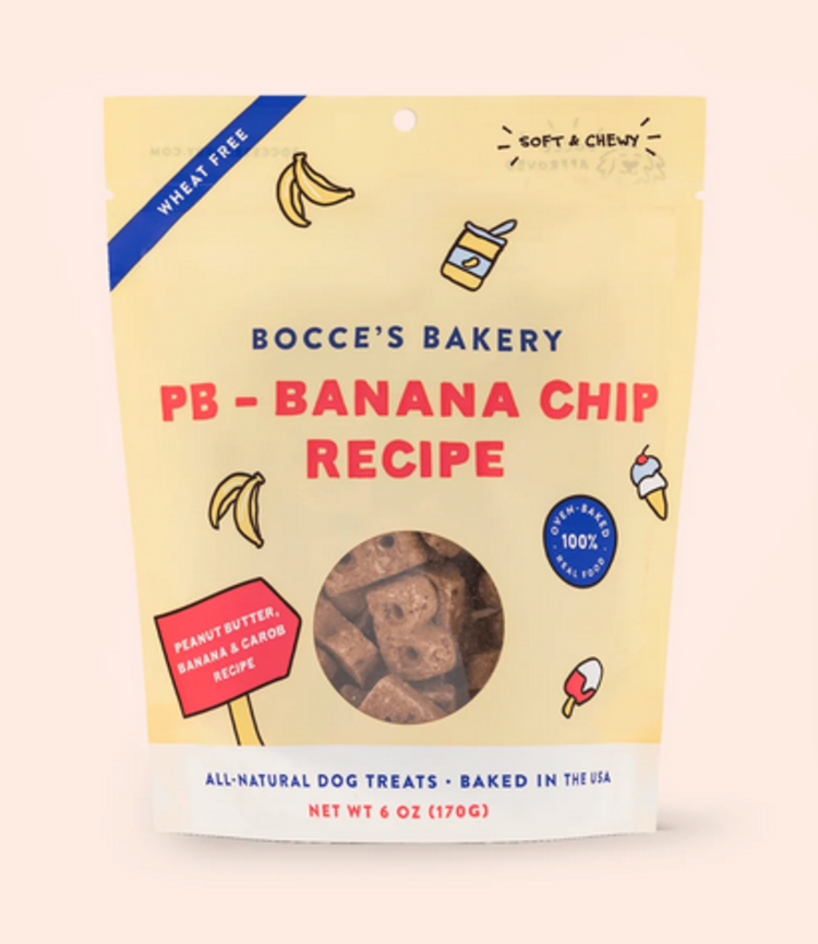 Bocce's Bakery Bocce's Bakery - PB & Banana Chip - 6oz
