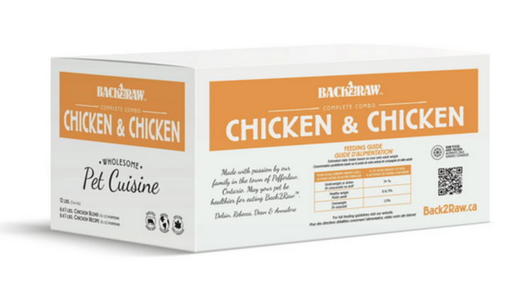 Back2Raw Back2Raw - Complete - Chicken & Chicken Blend - 12lbs