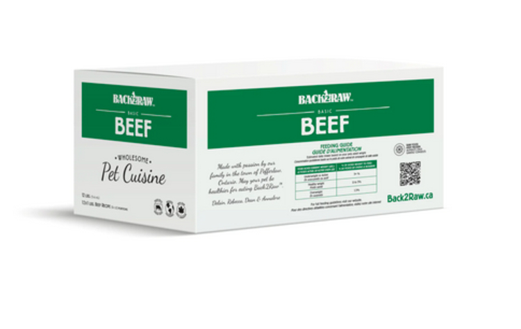 Back2Raw Back2Raw - Basic - Beef - 12lbs