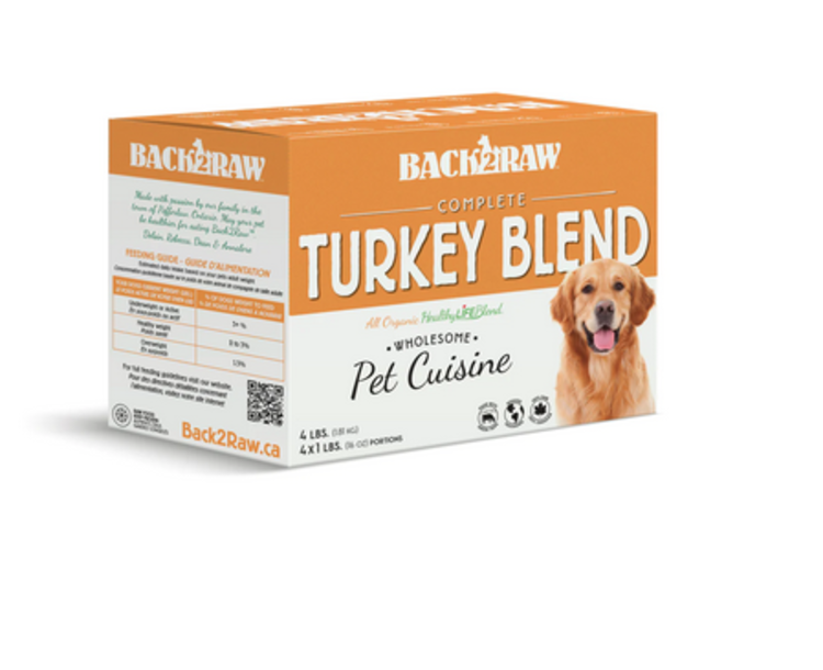 Back2Raw Back2Raw - Complete - Turkey Blend - 4lbs