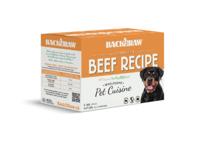 Back2Raw Back2Raw - Complete - Beef Recipe - 4lbs