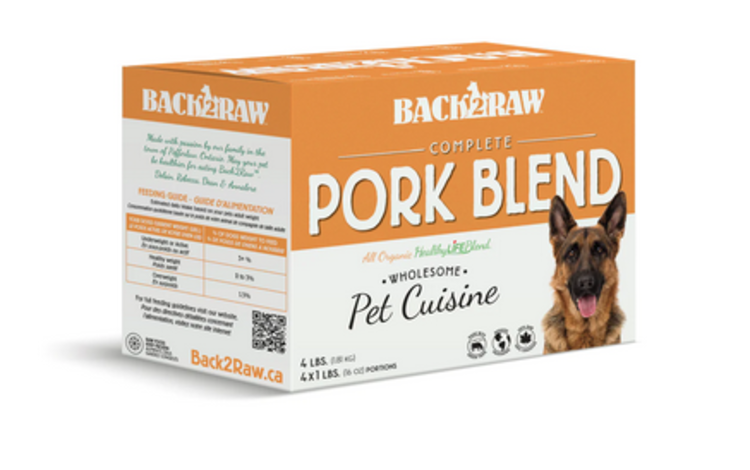 Back2Raw Back2Raw - Complete - Pork Blend - 4lbs