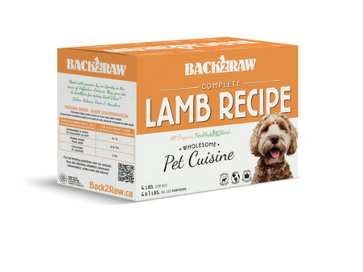 Back2Raw Back2Raw - Complete - Lamb Recipe - 4lbs