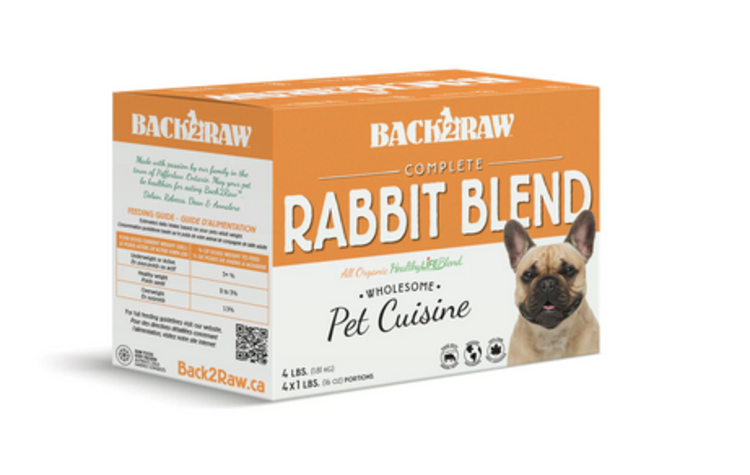 Back2Raw Back2Raw - Complete - Rabbit Blend - 4lbs