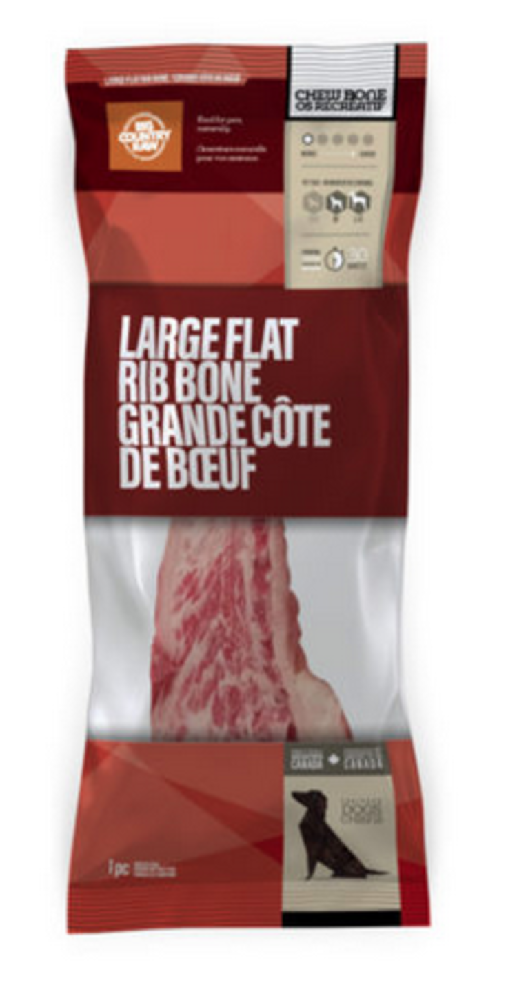 Big Country Raw BCR - Flat Rib Bone - 1pc