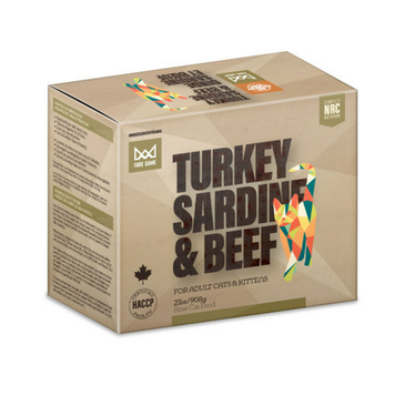 Big Country Raw BCR - Fare Game - Turkey, Sardine, & Beef - 2lbs