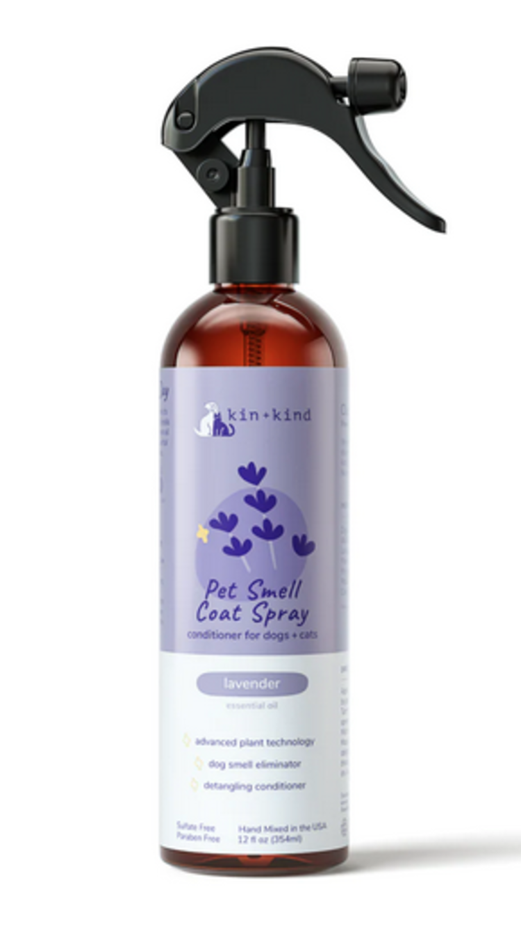 Kin & Kind Kin & Kind - Pet Coat Spray - Lavender - 12oz