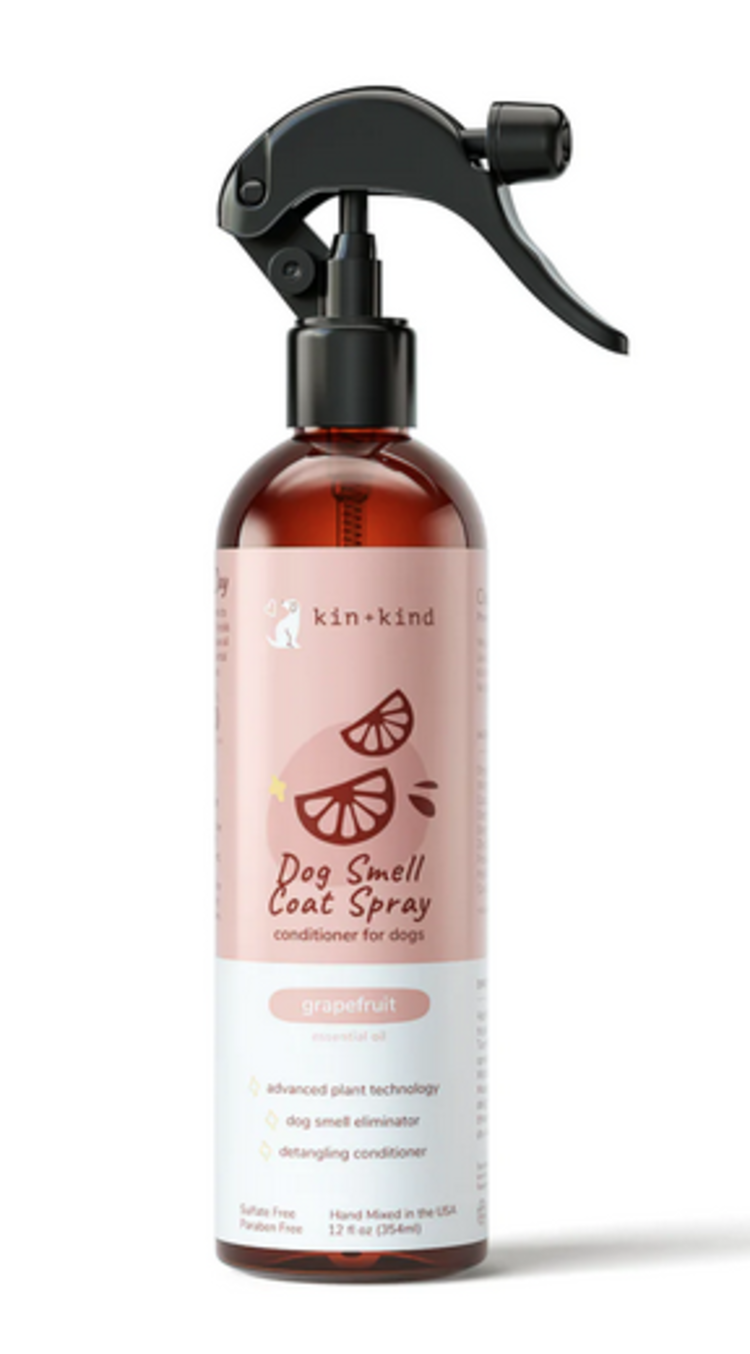 Kin & Kind Kin & Kind - Pet Coat Spray - Grapefruit - 12oz