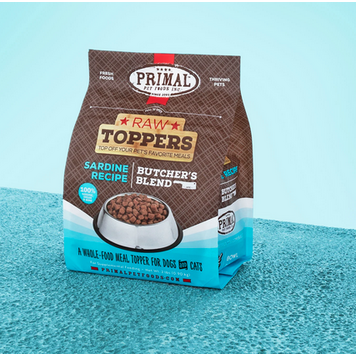 Primal Primal - Butchers Blend Topper - 2lbs - Sardine