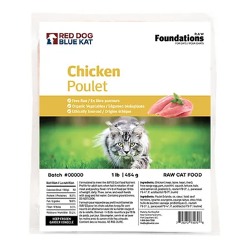 RDBK RDBK - CAT - Foundations Chicken - 1lb (4 x 0.25lb)
