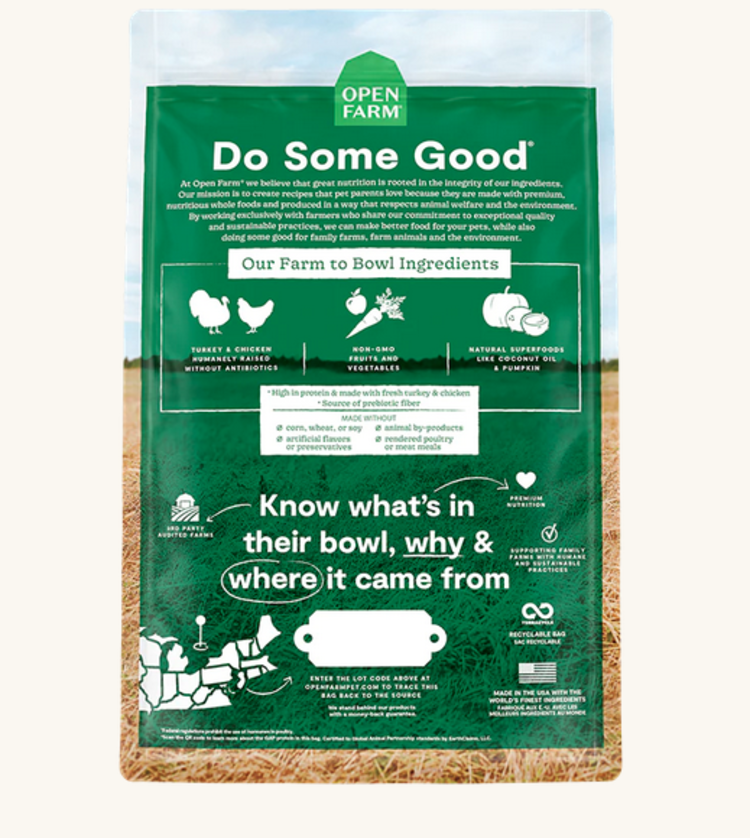 Open Farm Open Farm - Turkey & Chicken