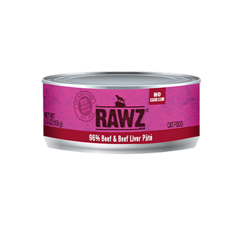 Rawz Rawz - Cat - 5.5oz Can - Beef & Beef Liver