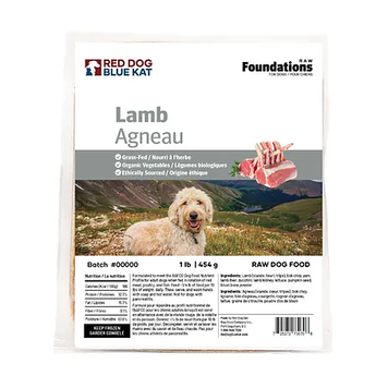 RDBK RDBK - Foundations Lamb - 1lb (4 x 0.25lb)