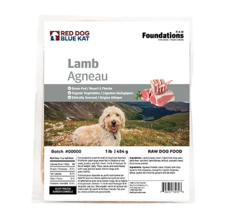 RDBK RDBK - Foundations Lamb - 1lb (4 x 0.25lb)