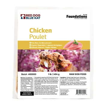 RDBK RDBK - Foundations Chicken - 1lb (4 x 0.25lb)
