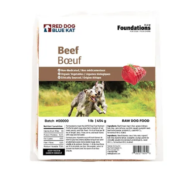 RDBK RDBK - Foundations Beef - 1lb (4 X 0.25lb)