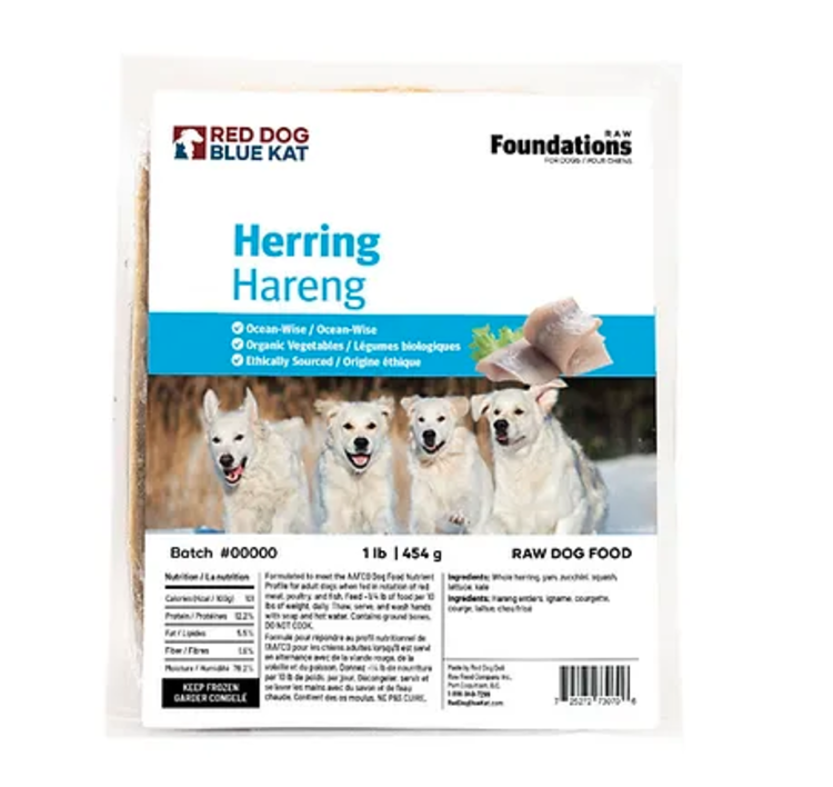 RDBK RDBK - Foundations Herring - 1lb  (4 x 0.25lb)