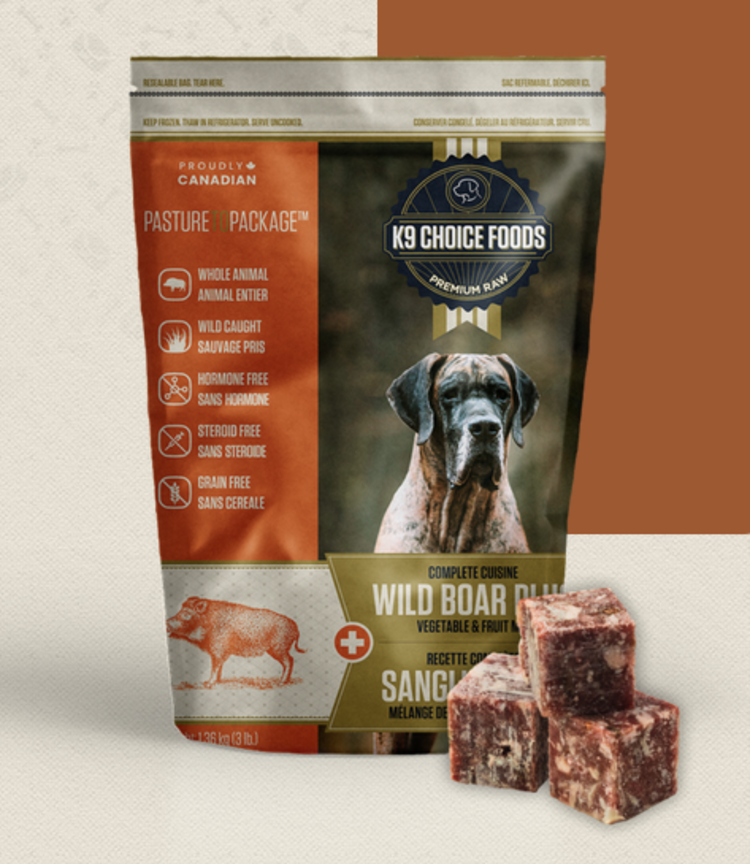 K9 Choice K9 Choice - Wild Boar Plus - 3lbs