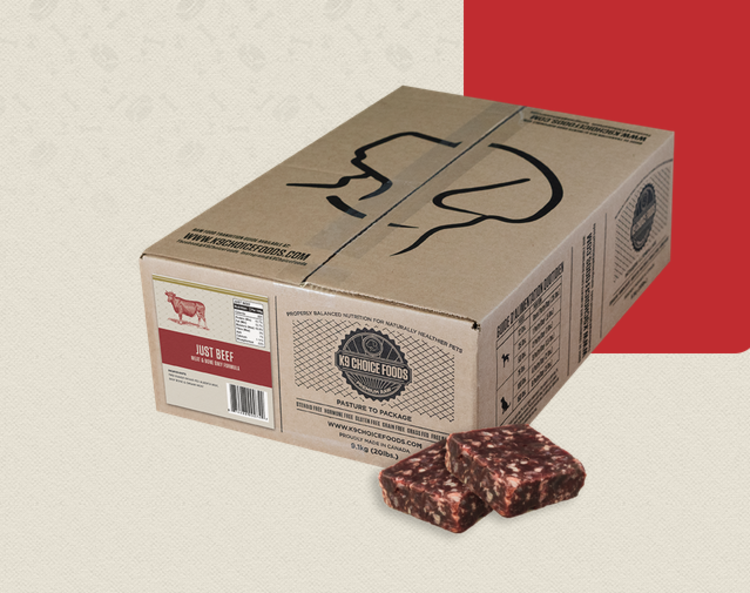 K9 Choice K9 Choice - Just Beef - 20lbs