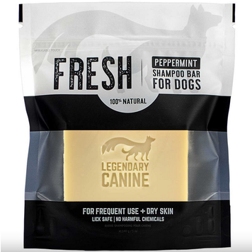 Big Country Raw Legendary Canine - Fresh Shampoo Bar - Peppermint