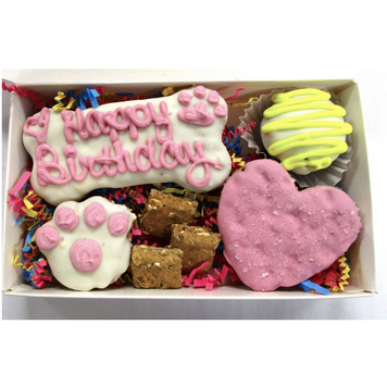 The Barkery The Barkery - Happy Birthday Box - Pink