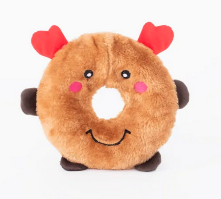 Zippy Paws Zippy Paws - Holiday Donutz - Reindeer