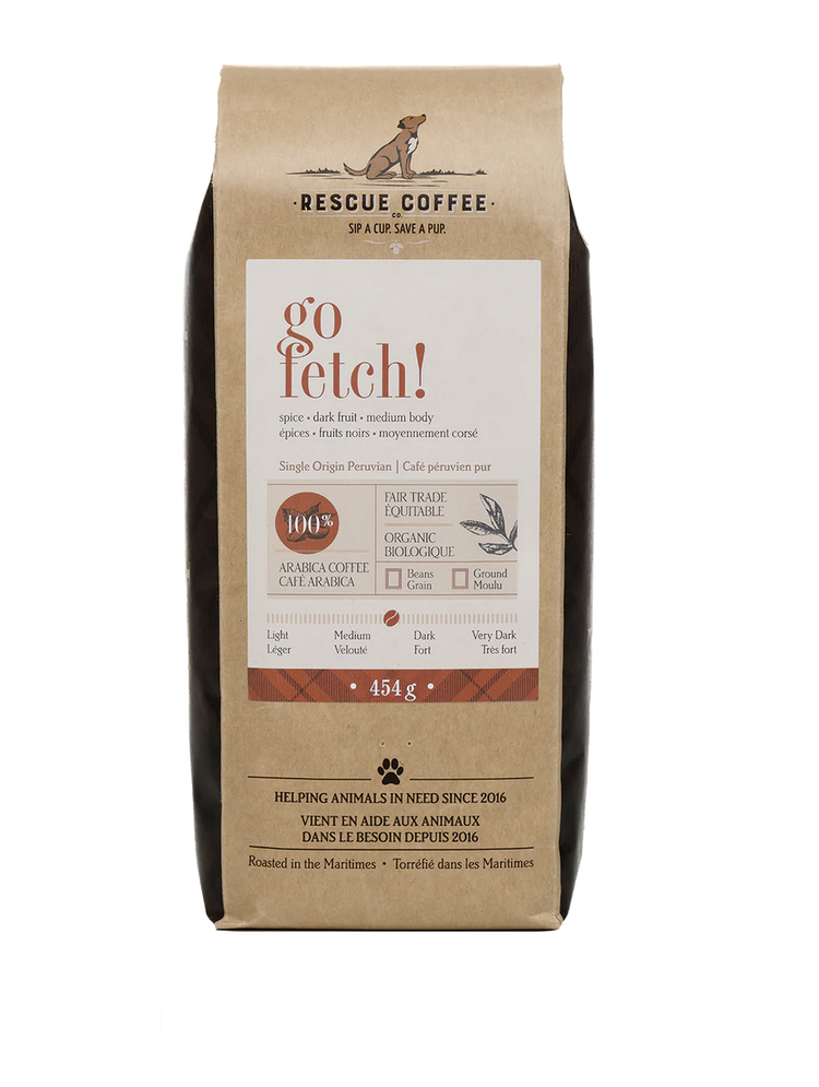 Rescue Coffee Co. Rescue Coffee - Whole Bean Go Fetch! - 1lb