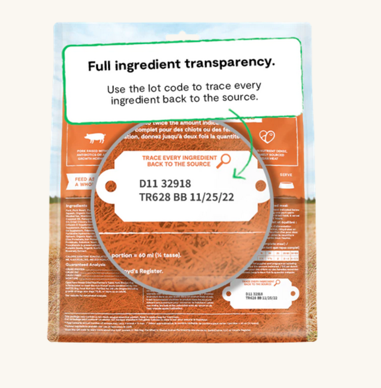 Open Farm Open Farm - Freeze Dried - Pork