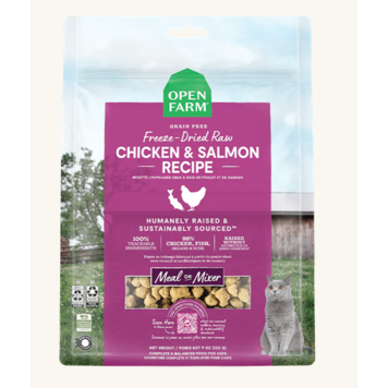 Open Farm Open Farm - Freeze Dried - CAT - Chicken & Salmon