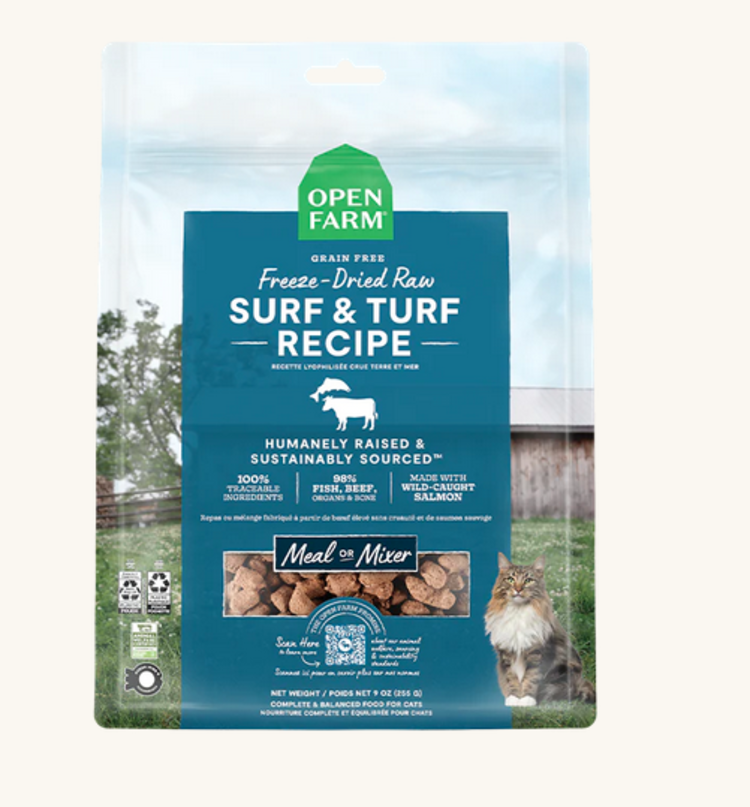 Open Farm Open Farm - Freeze Dried - CAT - Surf & Turf