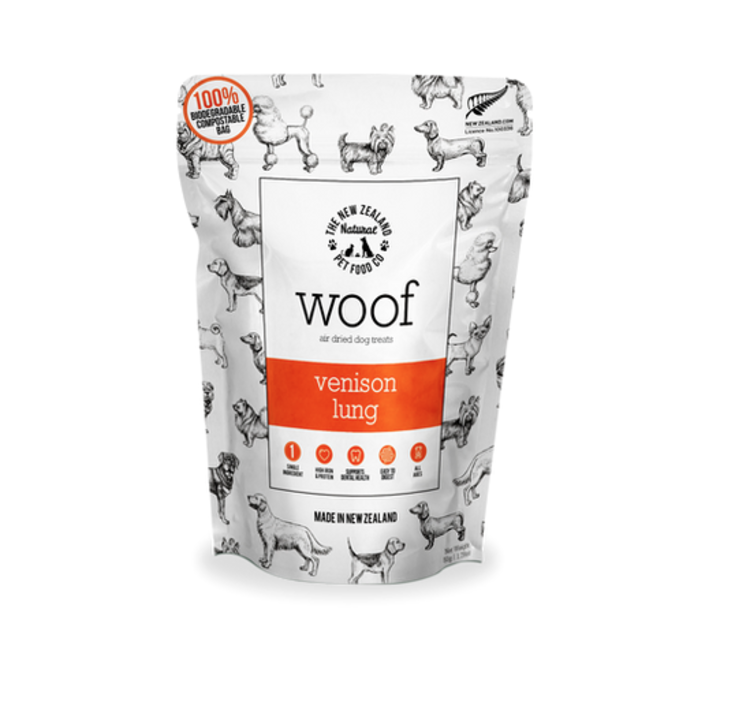 Woof Woof - Venison Lung - 50g