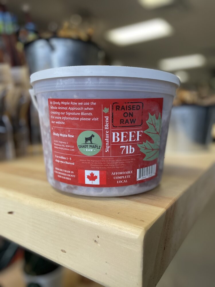 Shady Maple Raw Shady Maple - Beef - 7lbs
