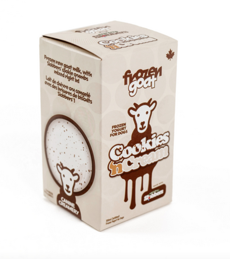Big Country Raw BCR - Frozen Goat Yogurt - Cookies 'n Cream