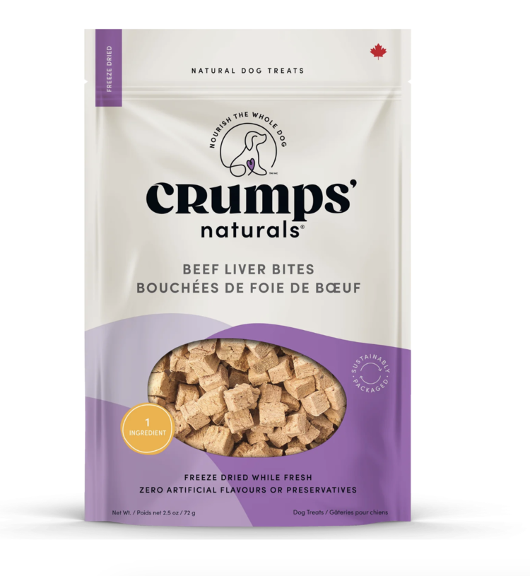 Crumps' Naturals Crumps' Naturals - Beef Liver Bites
