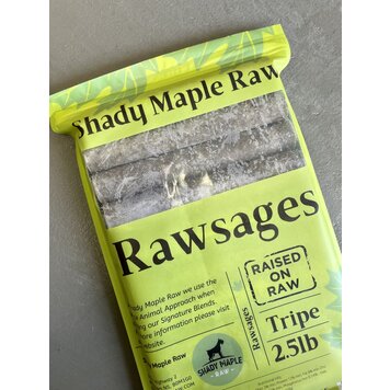 Shady Maple Raw Shady Maple - Rawsages - 2.5lbs -  Tripe