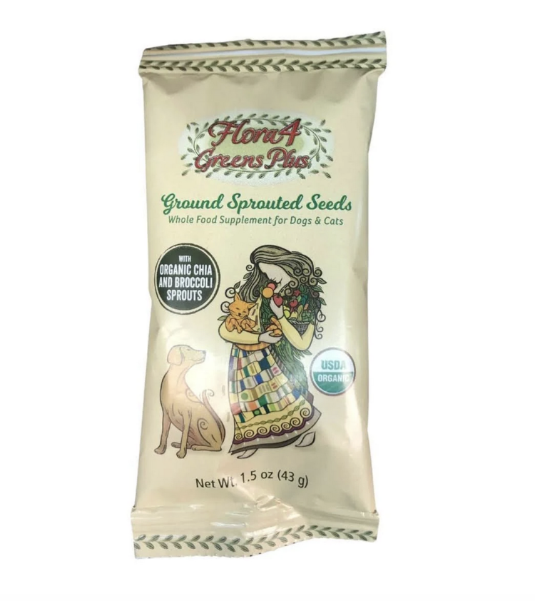Carna4 Carna4 - Flora4 - Ground Sprouted Seeds - Greens Plus