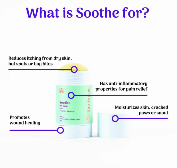 Duo Senses Duo Senses - Soothe Anti-Itch Balm - 1000mg